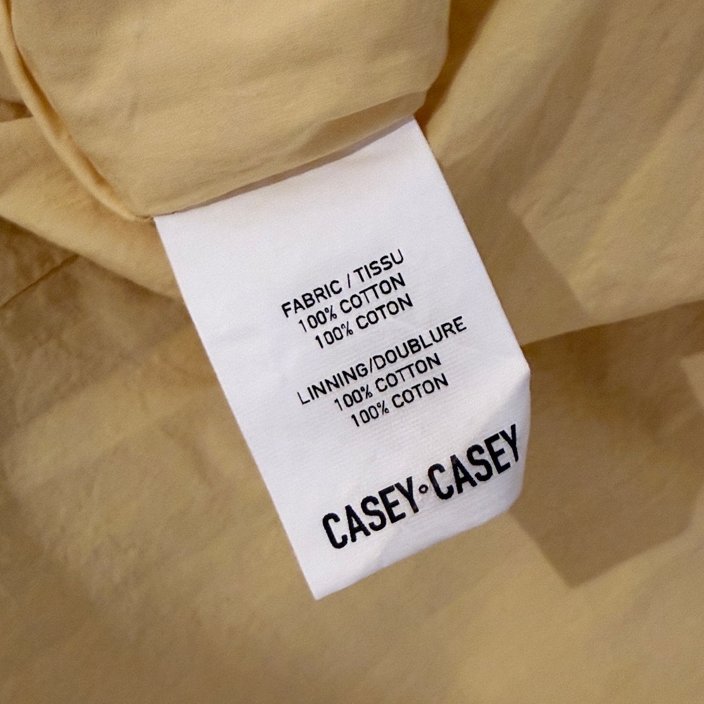 Casey Casey Yellow Skirt, sz M - Picture 3 of 4